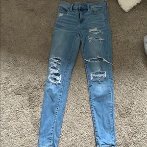 american eagle jeans size 0
